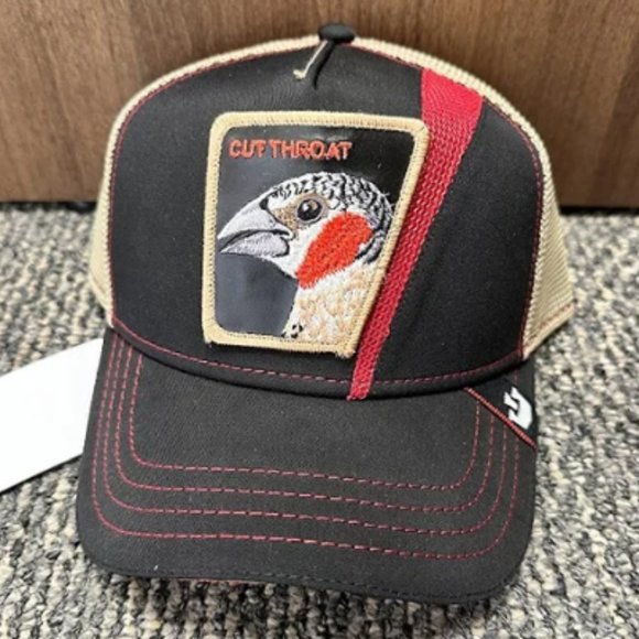 Goorin Animal Farm Trucker Baseball Snapback Hat Cap Cut Throat